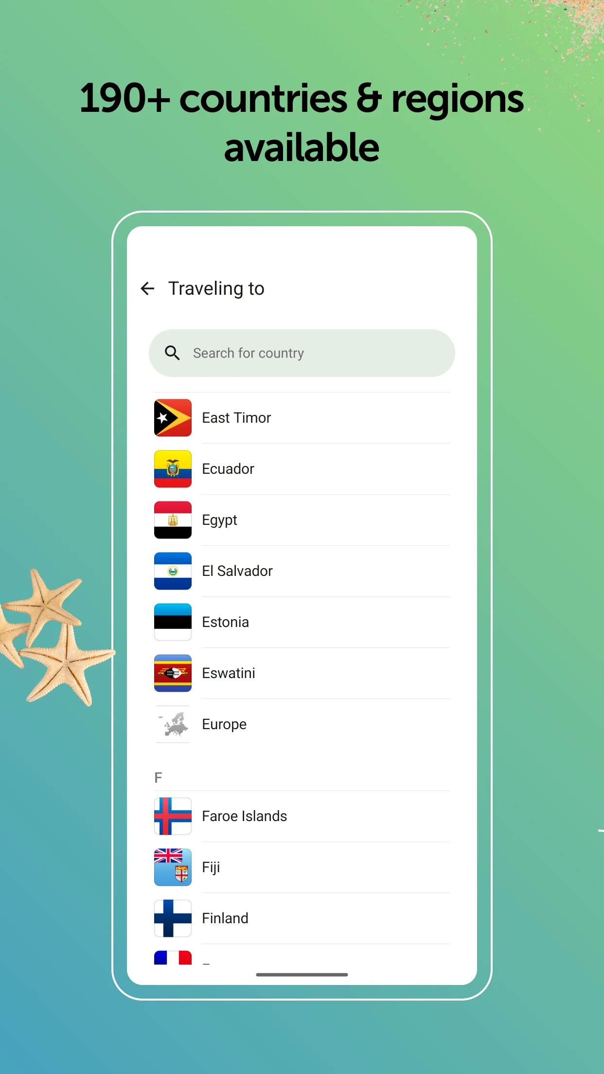 MobileSIM: Travel eSIM Data screenshot