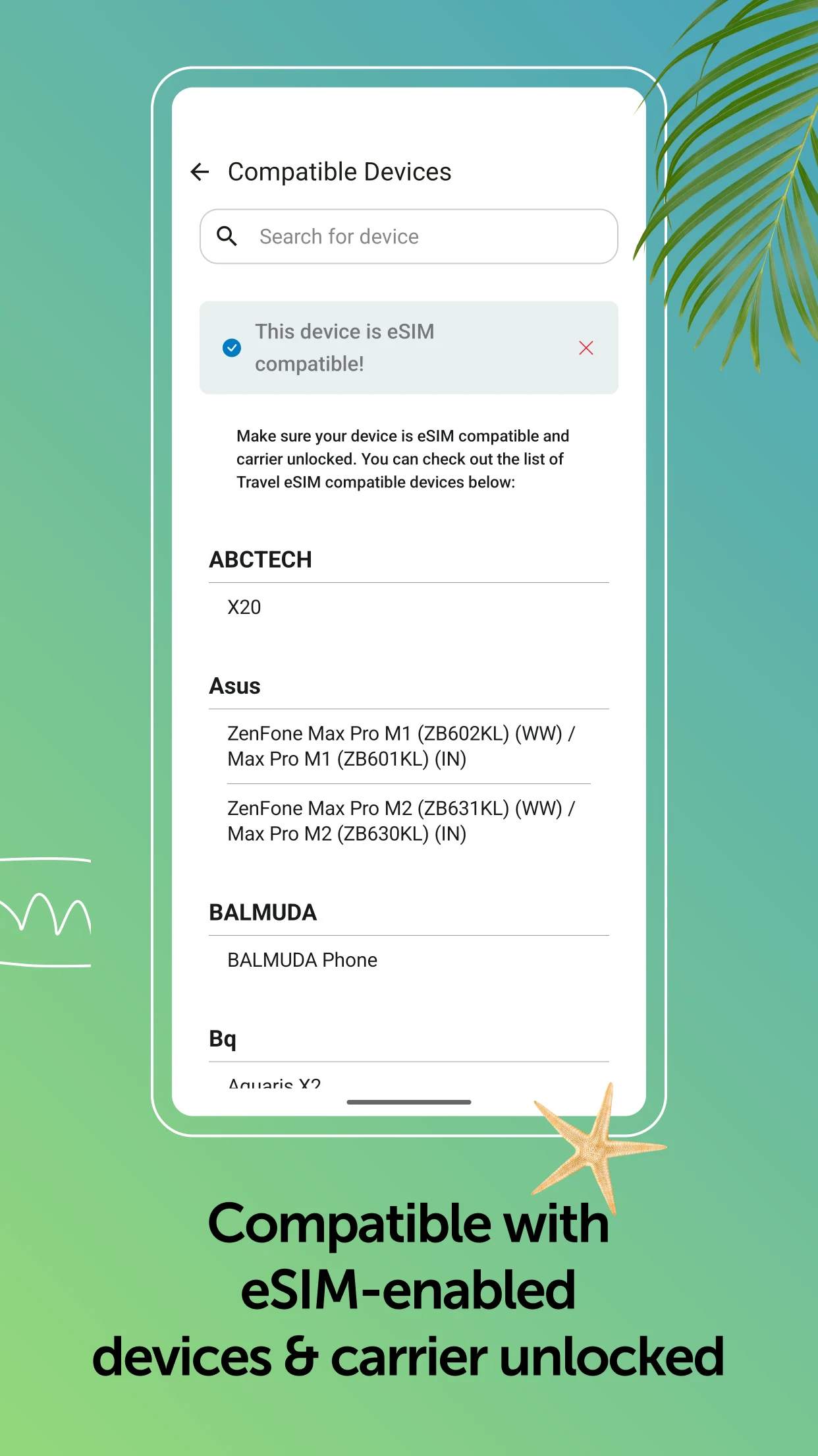 MobileSIM: Travel eSIM Data screenshot